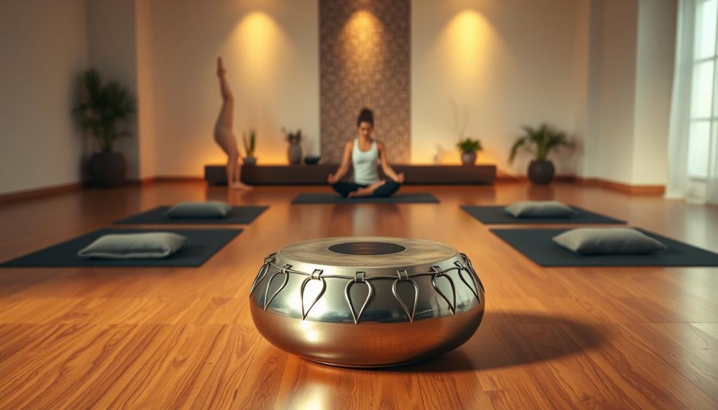 Tongue drum et yoga : routines pour la méditation