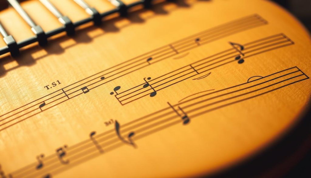 Notes du tongue drum : gammes majeures et mineures