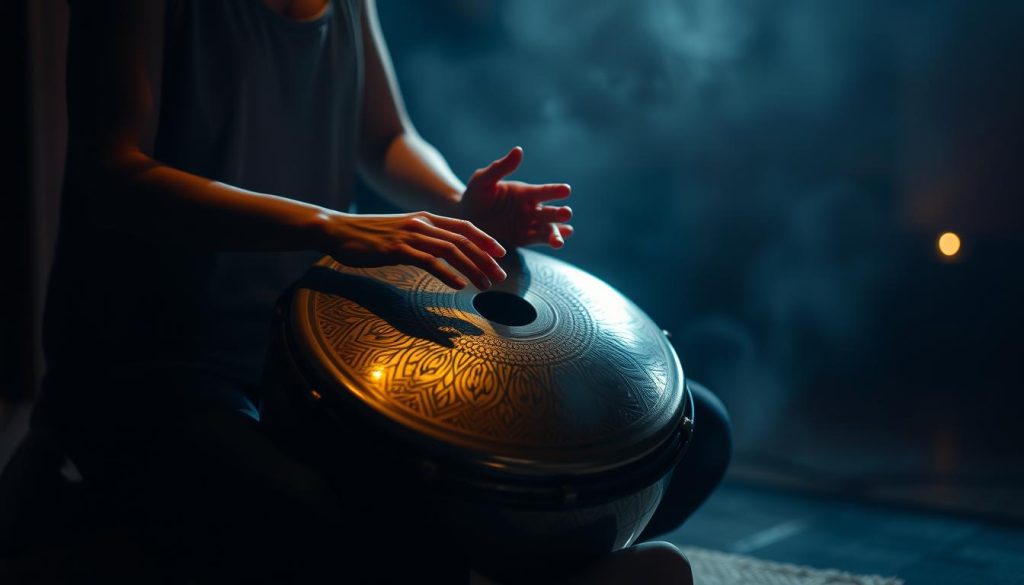 Relaxation au tongue drum : patterns apaisants