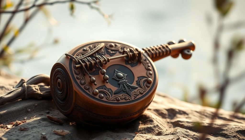 A beautifully crafted Nataraj tongue drum resting on a serene natural backdrop, its intricate carvings and tones emanating a warm, meditative atmosphere. Soft, natural lighting accentuates the instrument's organic curves and rich wood tones, inviting the viewer to explore its captivating sonic possibilities. The scene is framed with a minimalist, zen-like composition, allowing the Nataraj to take center stage and showcase its essence as a revered musical tool. Subtle shadows and depth of field create a sense of depth, drawing the eye towards the instrument's artful details and the harmonious integration of form and function. A beautifully crafted Nataraj tongue drum resting on a serene natural backdrop, its intricate carvings and tones emanating a warm, meditative atmosphere. Soft, natural lighting accentuates the instrument's organic curves and rich wood tones, inviting the viewer to explore its captivating sonic possibilities. The scene is framed with a minimalist, zen-like composition, allowing the Nataraj to take center stage and showcase its essence as a revered musical tool. Subtle shadows and depth of field create a sense of depth, drawing the eye towards the instrument's artful details and the harmonious integration of form and function.