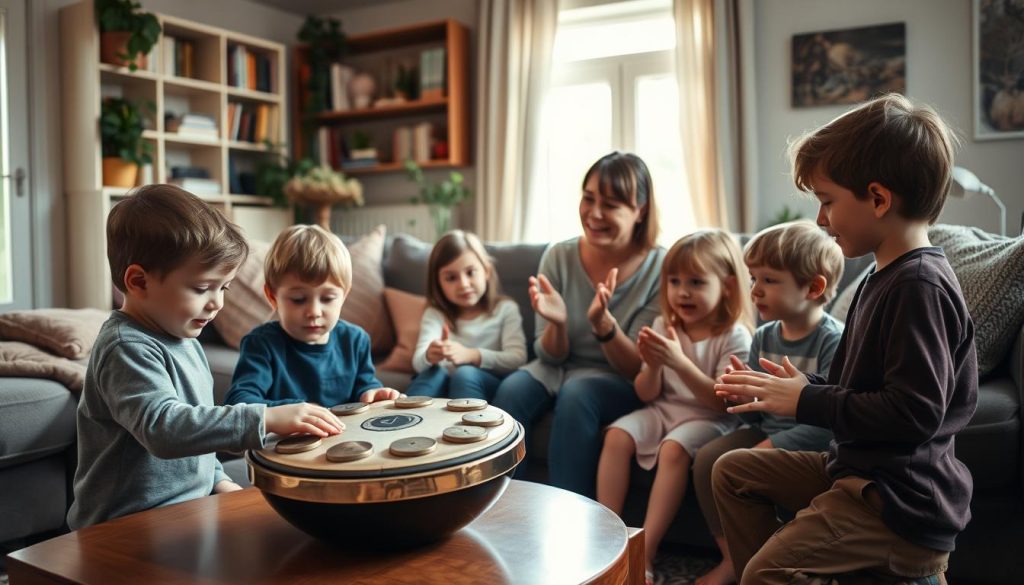 Tongue drum et enfants : jeux musicaux à la maison